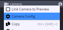Camera Config